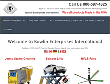 Tablet Screenshot of bowlinent.com